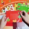 30 packs of Fall Picture Frame Craft Kits for Kids, Thanksgiving DIY Pumpkin Maple Leaf Bird Craft, Autumn Holiday Art Favor, Home Class Kindergarten Game Activities